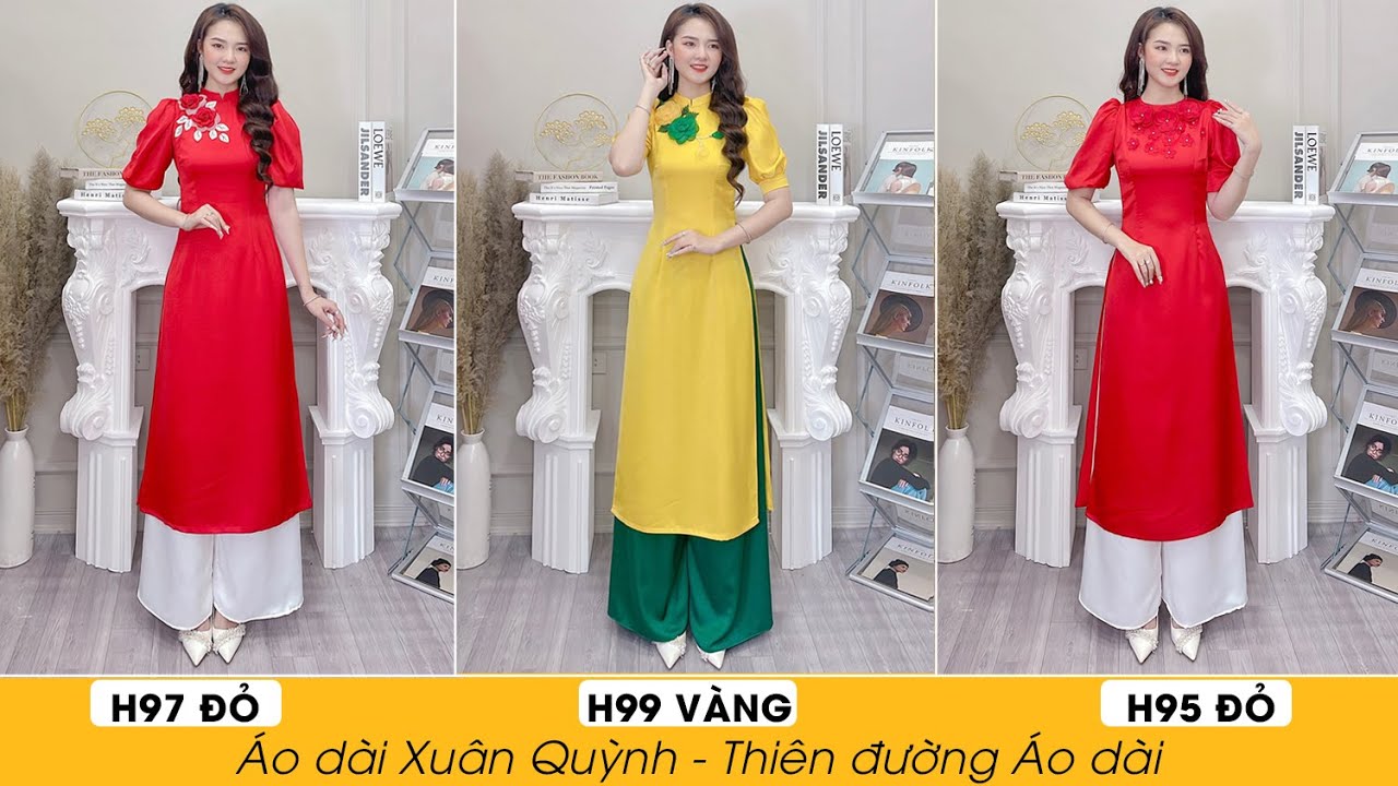 Áo Dài Cách Tân Đẹp Duyên Dáng ???? Áo Dài Xuân Quỳnh - youtube