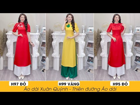 Video Áo Dài Cách Tân Đẹp Duyên Dáng ???? Áo Dài Xuân Quỳnh - youtube