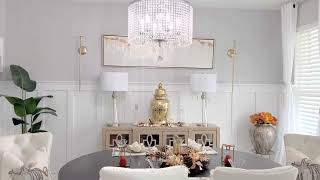FALL DINING ROOM DECORATING IDEAS|ROIDMI EVA VACUUM
