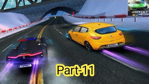 POLICE CAUGHT THE THIEF / ASPHALT NITRO RACING GAME PART-11 GAMEPLAY /MOBILE GAME @krishnathecreato