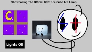 Showcasing The Official Bfdi Ice Cube Ice Lamp