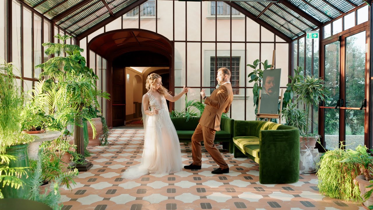 Wedding video Villa Vignamaggio | S&P