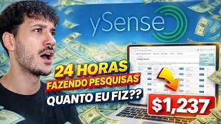 [ MINHA ROTINA DE TRABALHO ] --  24 HORAS TRABALHANDO NO / YSENSE / COMPENSA?