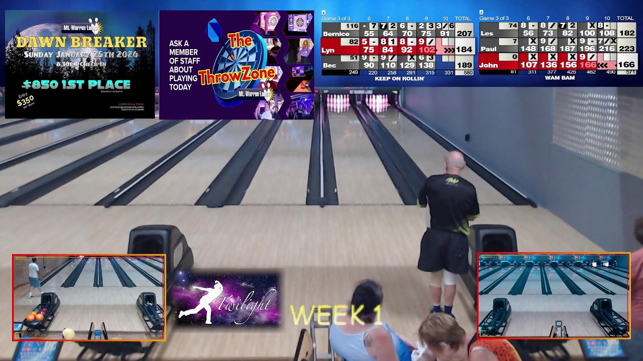 Mt Warren's Lanes Live