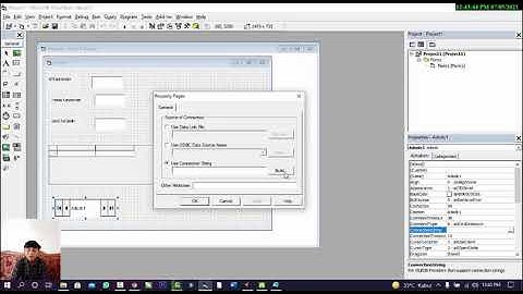 Tutorial cara membuat Database Pemesanan Kamar Hotel menggunakan Visual Basic (6.0)