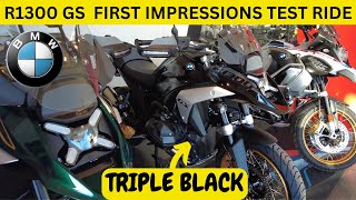 BMW R1300 GS MY FIRST IMPRESSION TEST RIDE