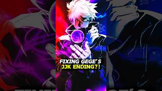Better Than Gege’s Ending!?#jjk #jjkseason3 #jjkending #jujutsukaisen #satorugojou #animeedit