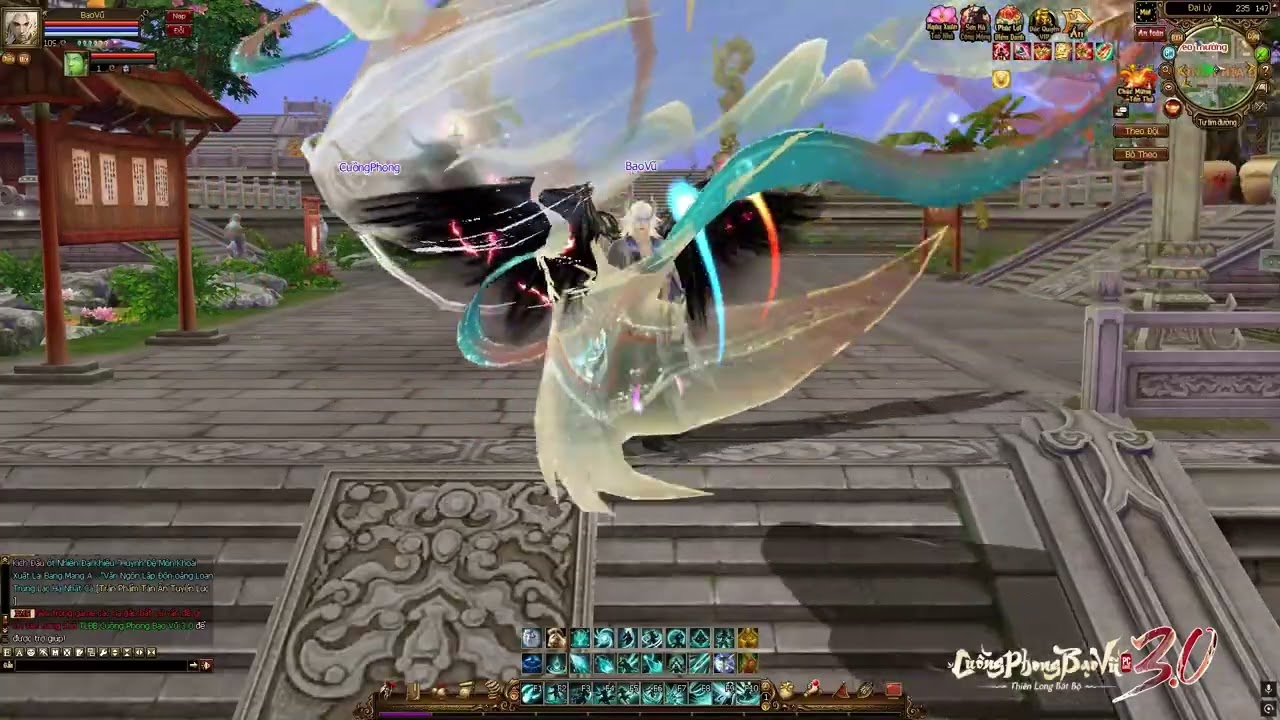 TLBB Cuồng Phong Bạo Vũ 3.0: Đồ Họa Lột Xác Chiêm Ngưỡng Thiên Long Bát Bộ Chuẩn Changyou