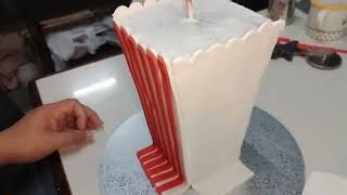 Shuttlecock popcorn cake @ArtCakes