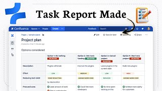 How to use a task report macro in Confluence (track tasks quickly)