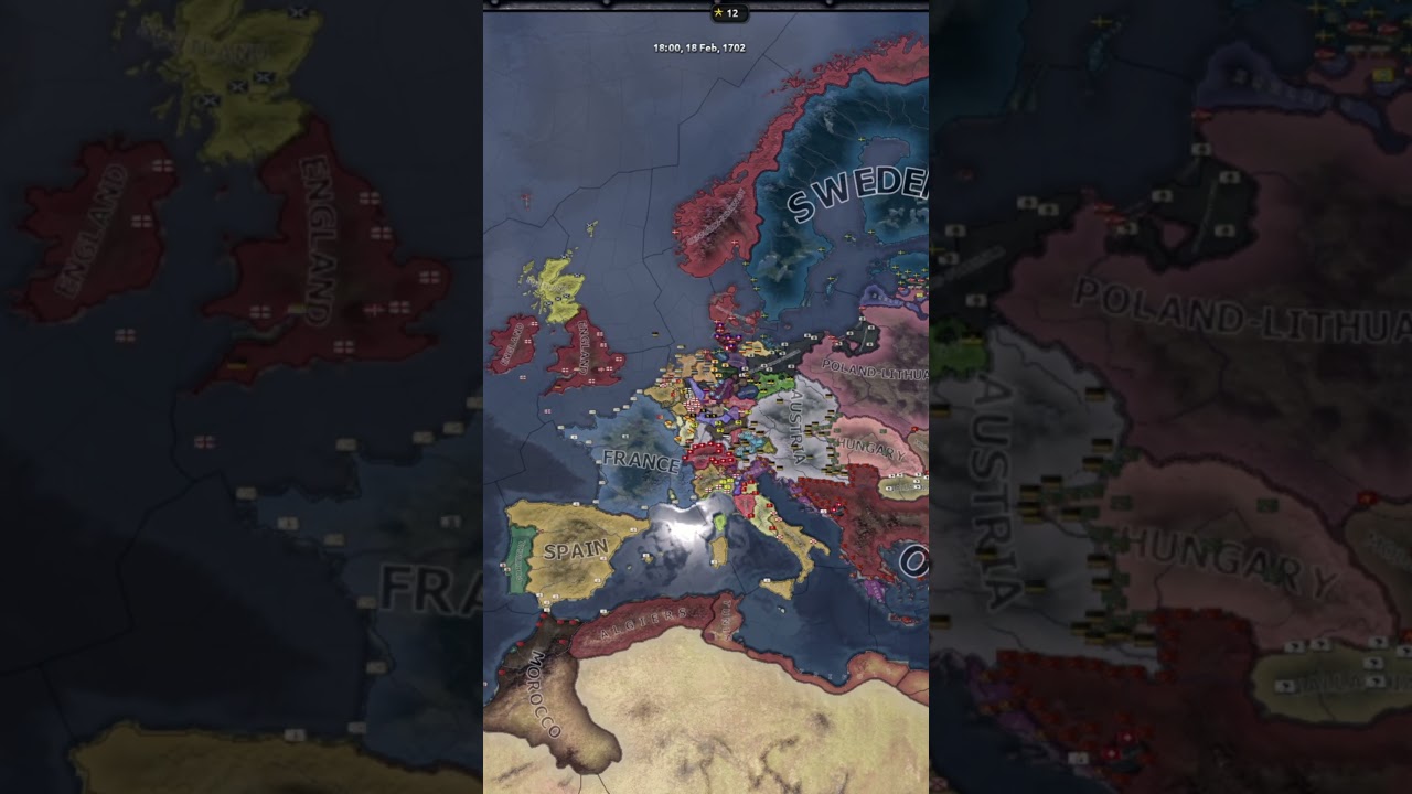 HOI4: EMPIRE INTO THE ORIENT 1699 TIMELAPSE 
