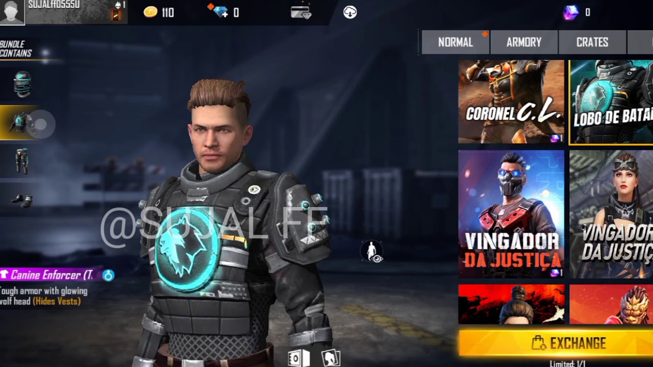 free fire New bundle //  SUJAL.FF//SUJAL FF // @SUJALFF 