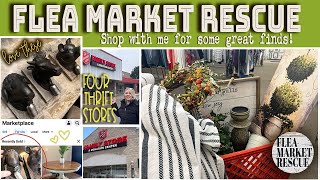 SHOP THE THRIFT STORES WITH US FOR HOME DECOR FINDS!!!  2024 THRIFTING FOR RESALE! by FLEA MARKET RESCUE 46,648 views 3 weeks ago 44 minutes