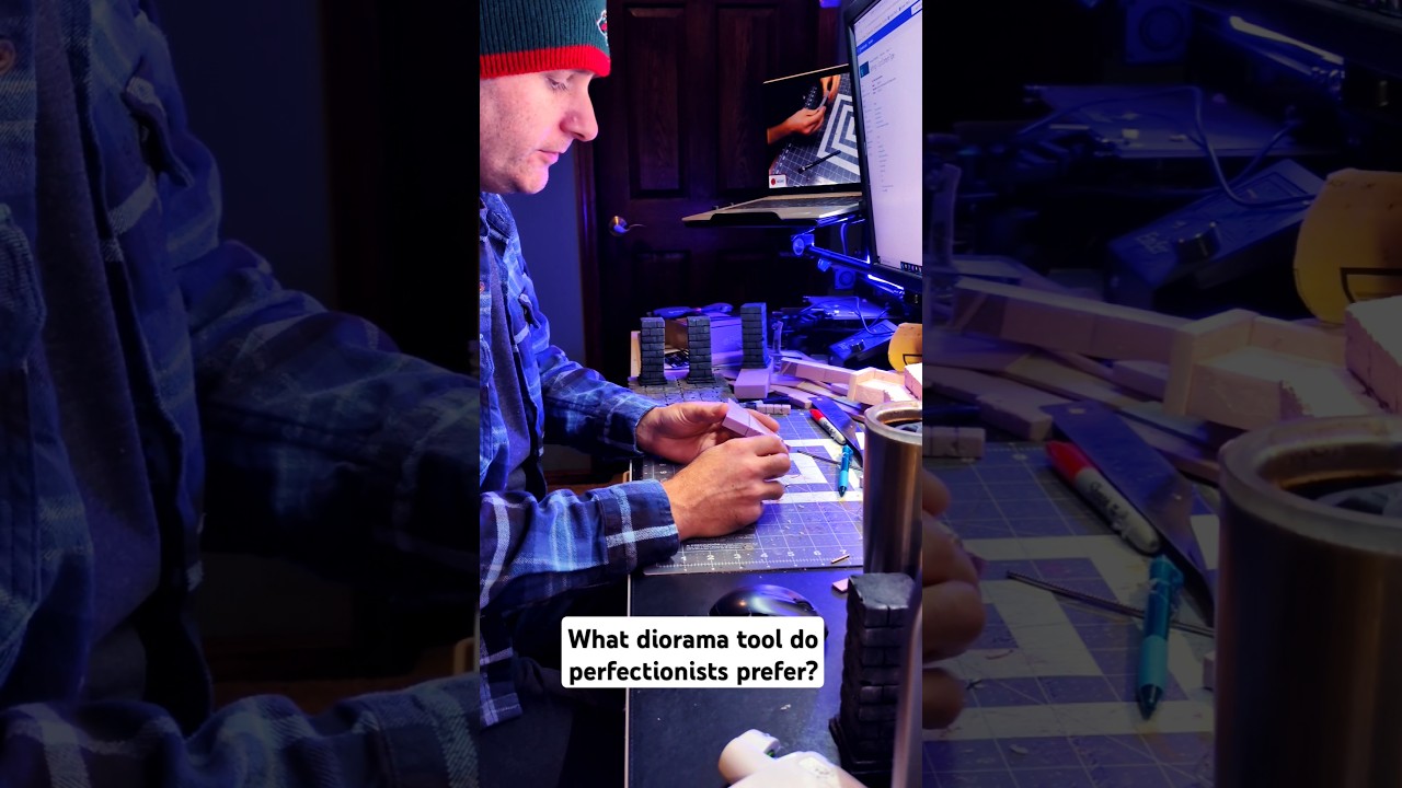 What is a Diorama Perfectionists favorite tool?