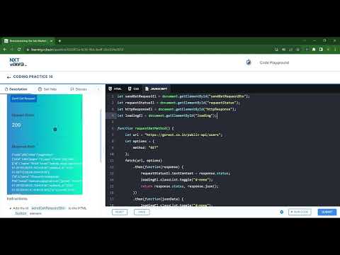 HTTP Get Method Practice Page | Coding Practice 16 |  Fetch & Callbacks 2 | NxtWave | ccbp 4.o