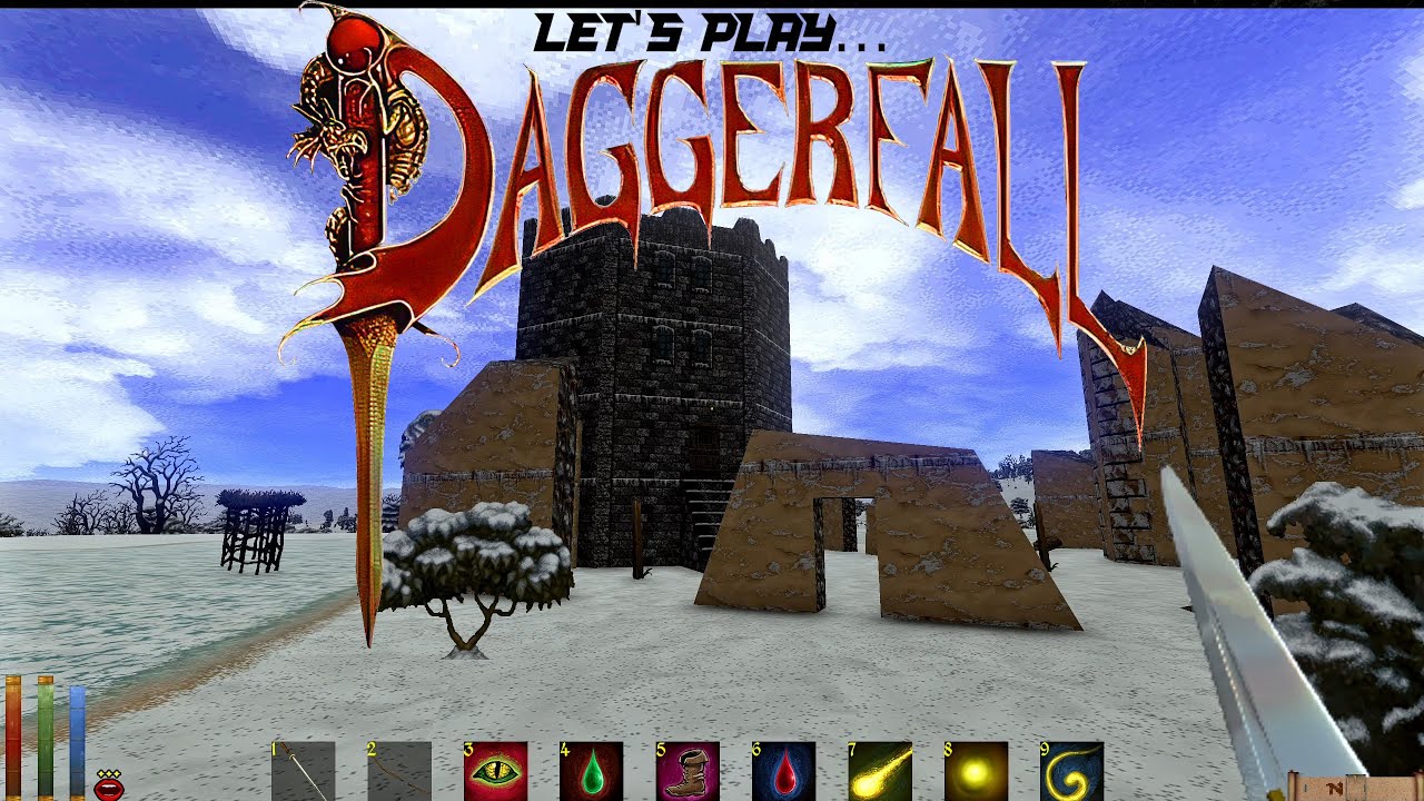 Ruins of Gaersley's Hold - Let's Play Daggerfall Unity (Episode 5 ...