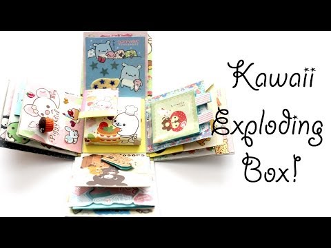 Kawaii San-X Exploding Box (Timelapse)