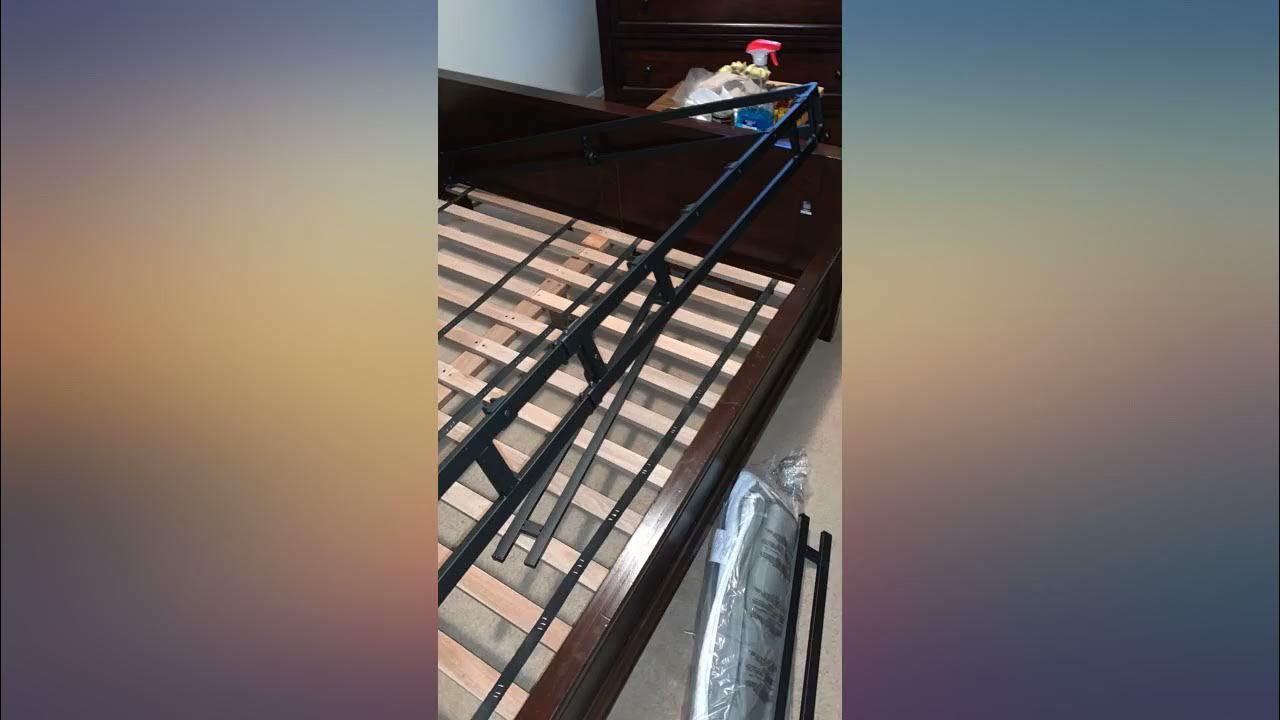 Spring Mainstays 5" Easy Assembly Smart Box (Queen) review YouTube