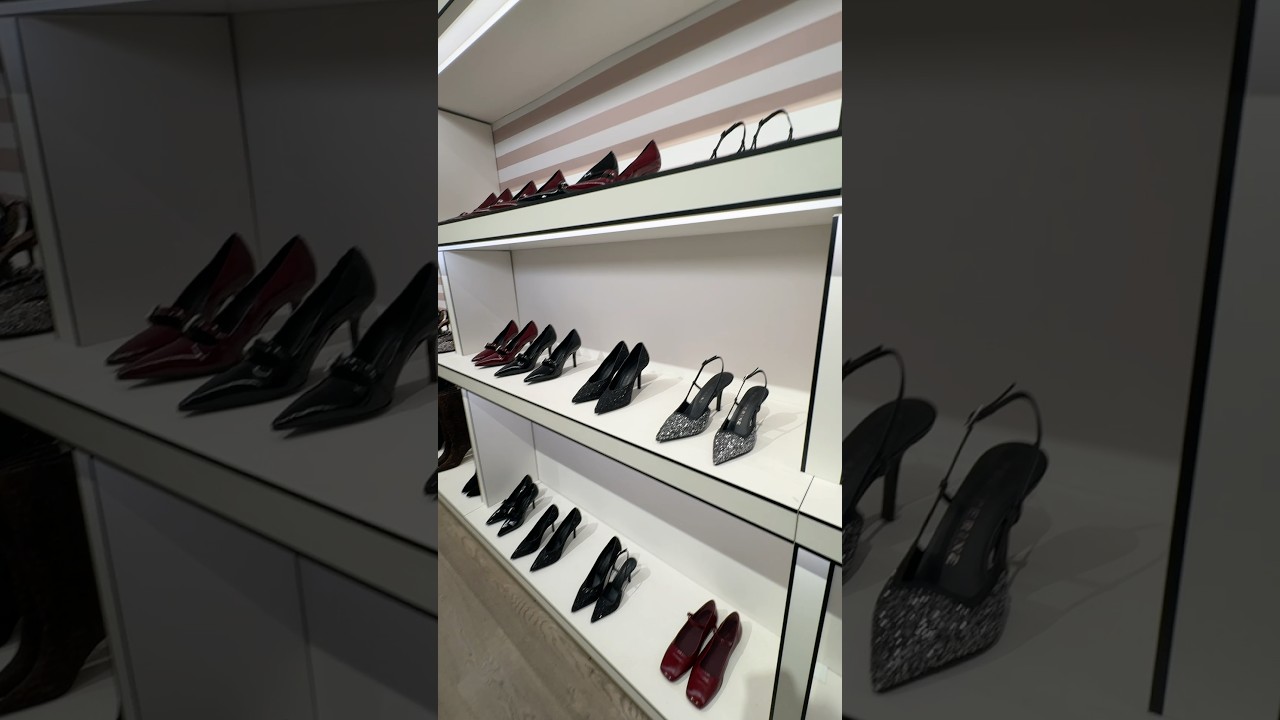 Обзор обуви в итальянском магазине. Шопинг в Италии. 