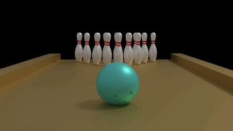 Project#13 : Bowling Strike Ball l Animation l Blender 2.79 l