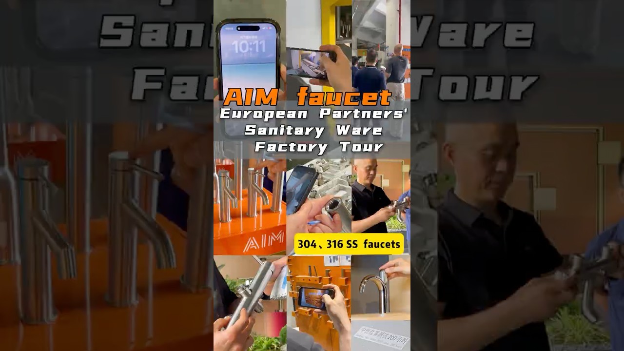 Vidéo de fabrication et de livraison du robinet AIM