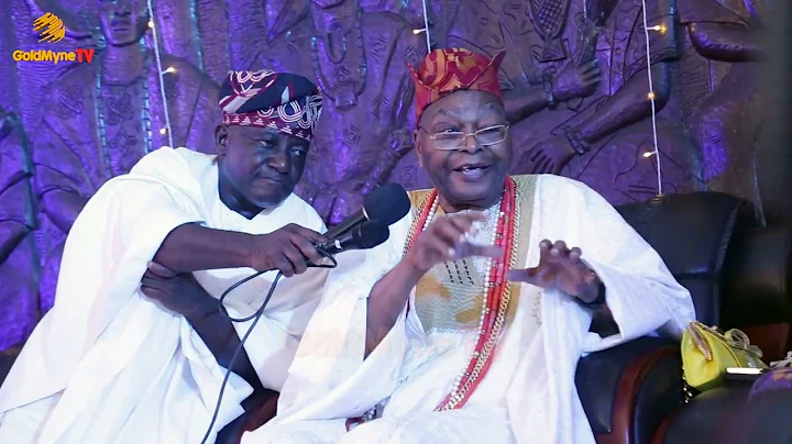 AWUJALE OF IJEBULAND PRAYS FOR K1 DE ULTIMATE & WIFE EMMANUELLA, SPEAKS ON YORUBA TRADITION