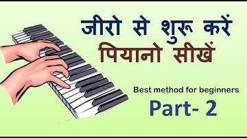 Learn piano easily part-2 !! Learn piano very easily