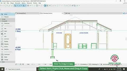How To Create and Edit Sections In ArchiCAD Tutorial