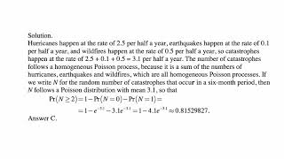 Exam S exercise for November 16, 2017