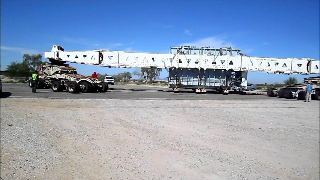Heavy Haul leaving Port of Tucson