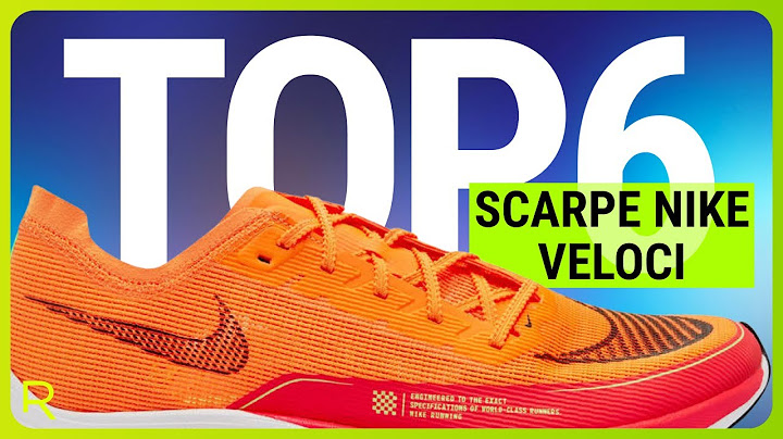 Le 6 scarpe running più veloci di Nike 2022