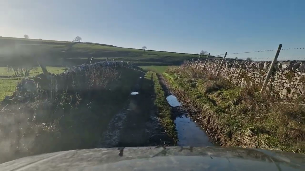Green Laning Peak District near Hartington SK1359-08 