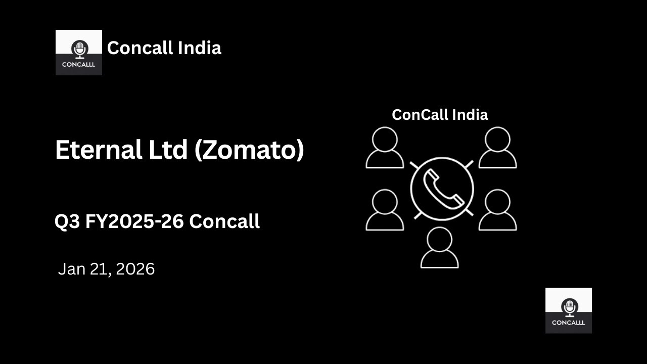 Eternal Ltd (Zomato) Q3 FY2025-26 Concall