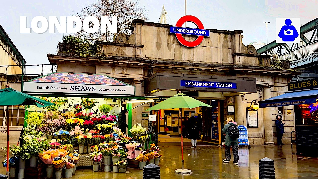 London Winter Walk | Piccadilly Circus to Big Ben Along the Thames [4K HDR]