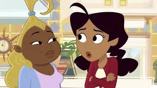 The Proud Family Louder And Prouder Mini Stories - Dijonay Helps Penny To Make The Pizza.