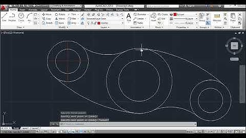 Autocad Tan Tan Radius(ttr) Circle Command