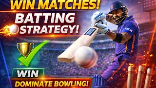 Best Batting Strategy To Win Every Matches In Cricket Team Coach 25 🏏🔥 screenshot 4