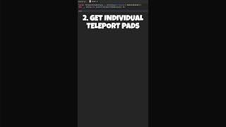 How To Make TELEPORT PADS!