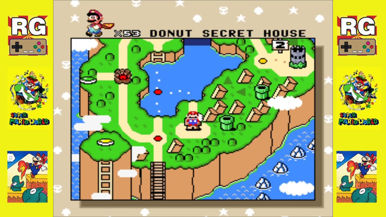 Donut Secret House Salida 1 - Super Mario World - YouTube