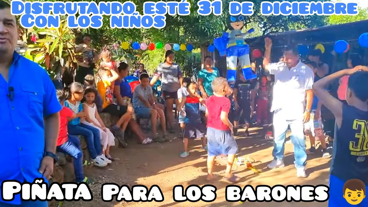 CONTINUAMOS CON LA SEGUNDA PIÑATA 