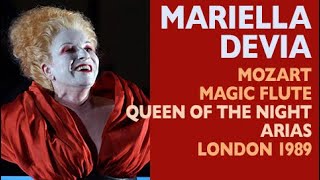 Mariella Devia - Mozart: MAGIC FLUTE, Queen of the Night arias, 1989, 5 High Fs