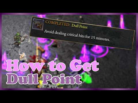 How to Unlock the Dull Point Achievement in Halls of Torment