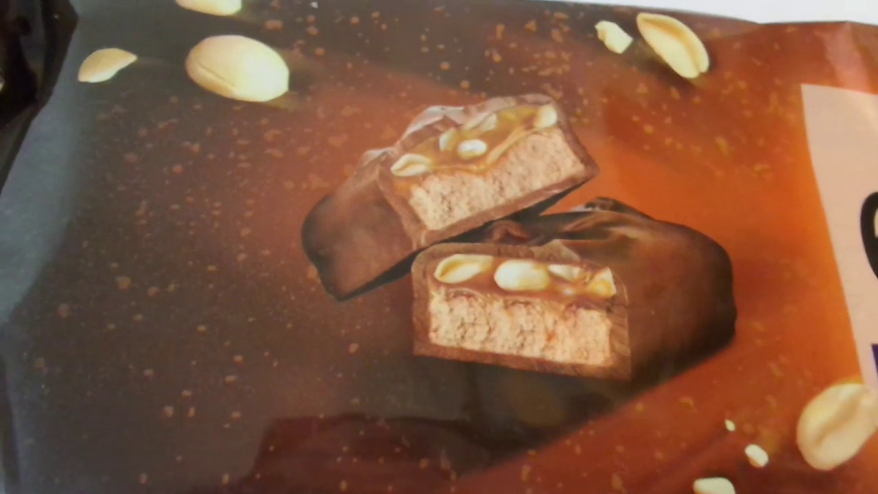 i Tesco 6 Nutty nougat caramel candies Ореховая нуга карамельные