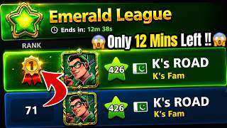 From Rank #71 to TOP in Emerald League in Last 2 Hours 8 Ball Pool 😎 GamingWithK screenshot 4