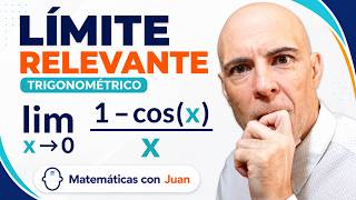 Hallar el limite cuando x tiende a cero de 1-cosx x
