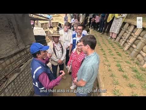 Norway Supports Nature-Based Slope Stabilization in Bangladesh | UNDP Bangladesh