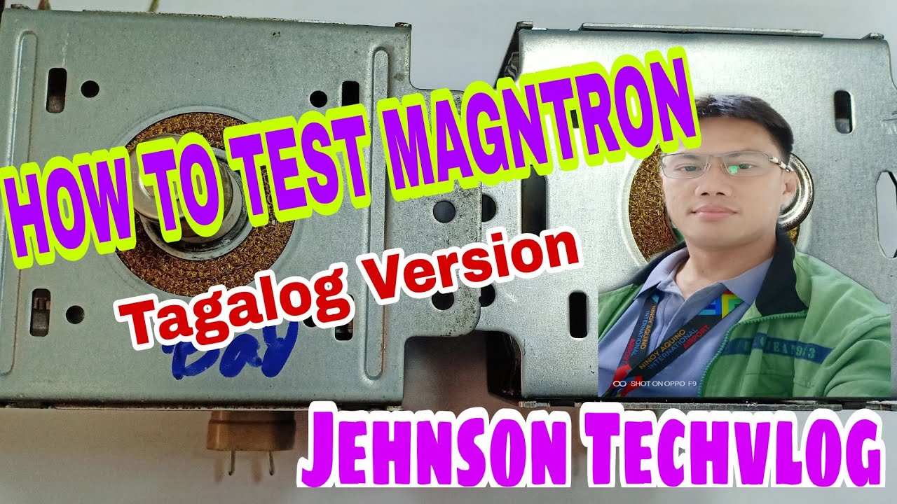How To Test of Microwave Oven(Tagalog Version) YouTube