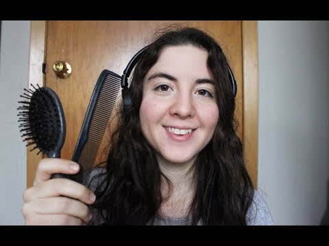 ASMR ENG RP | BRUSHING YOUR HAIR FOR VALENTINES
