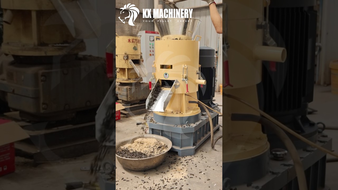 600-800KG/H All-in-one Pellet Machine for Biomass Feed Fertilizer Pellets Making