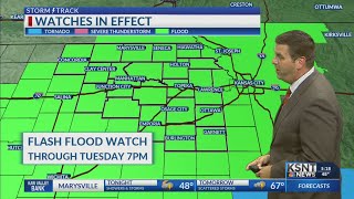Monday PM KSNT Weather Update